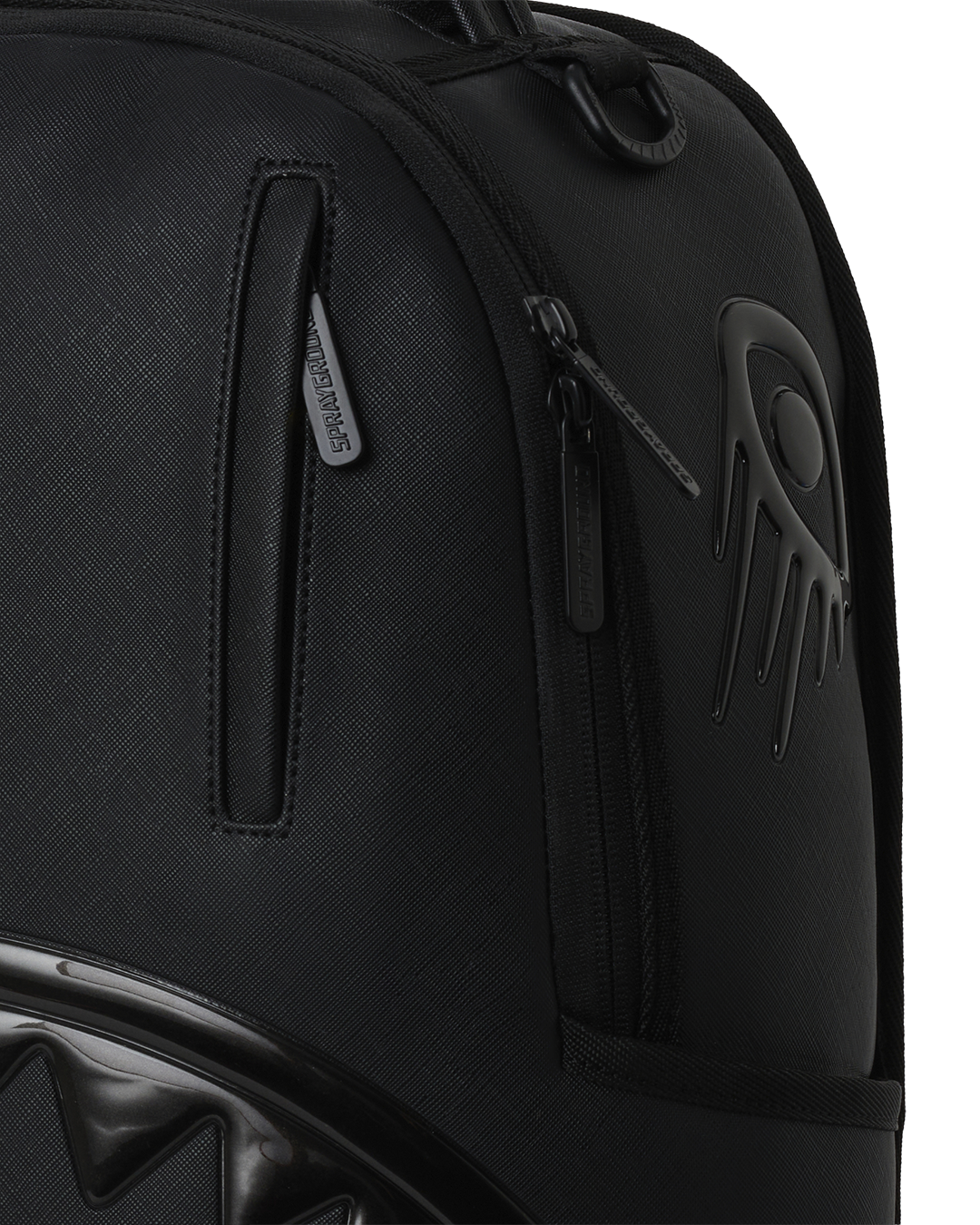 SPRAYGROUND GLOSSY BOSSY - BLK METALLIC BACKPACK