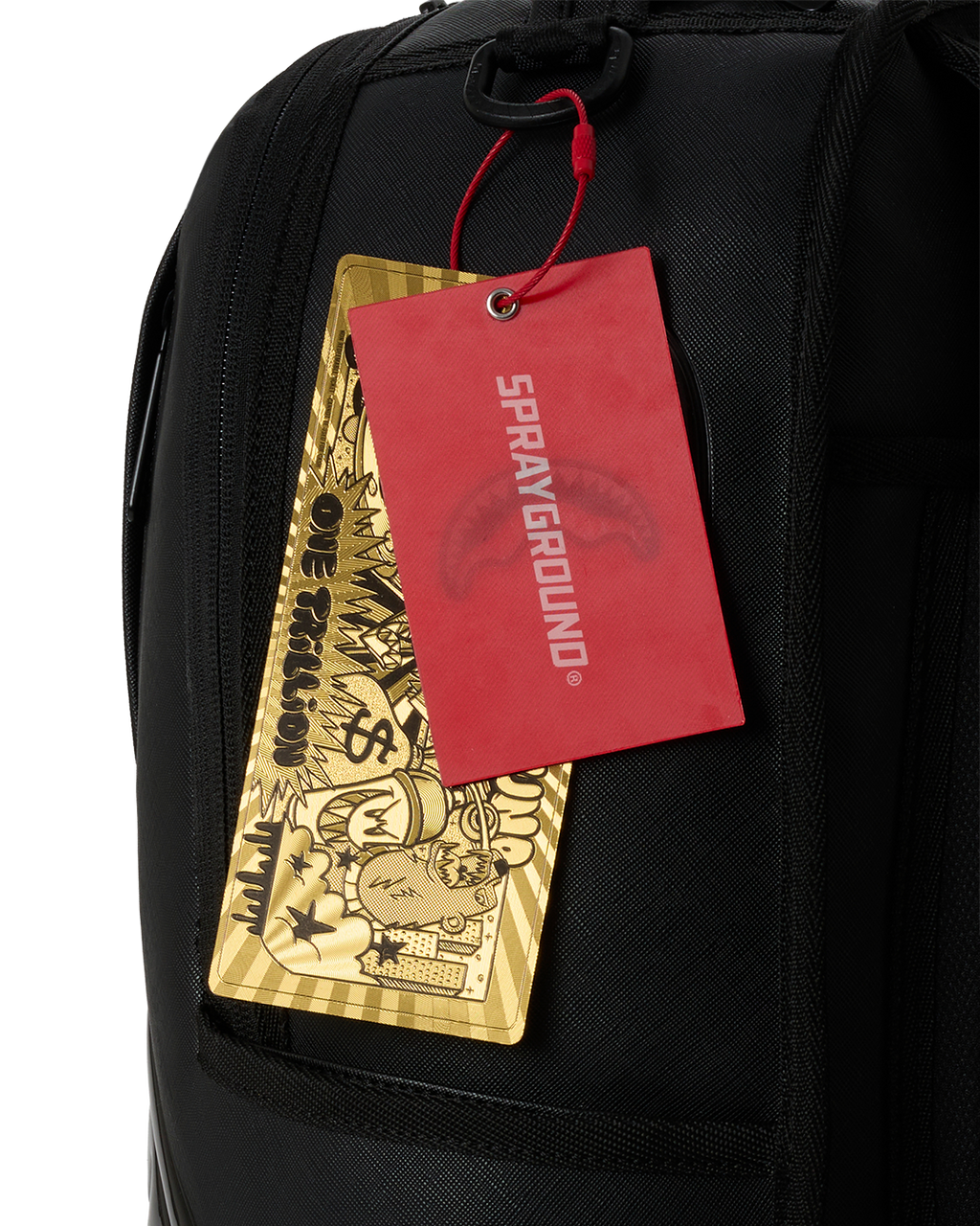 SPRAYGROUND GLOSSY BOSSY - BLK METALLIC BACKPACK