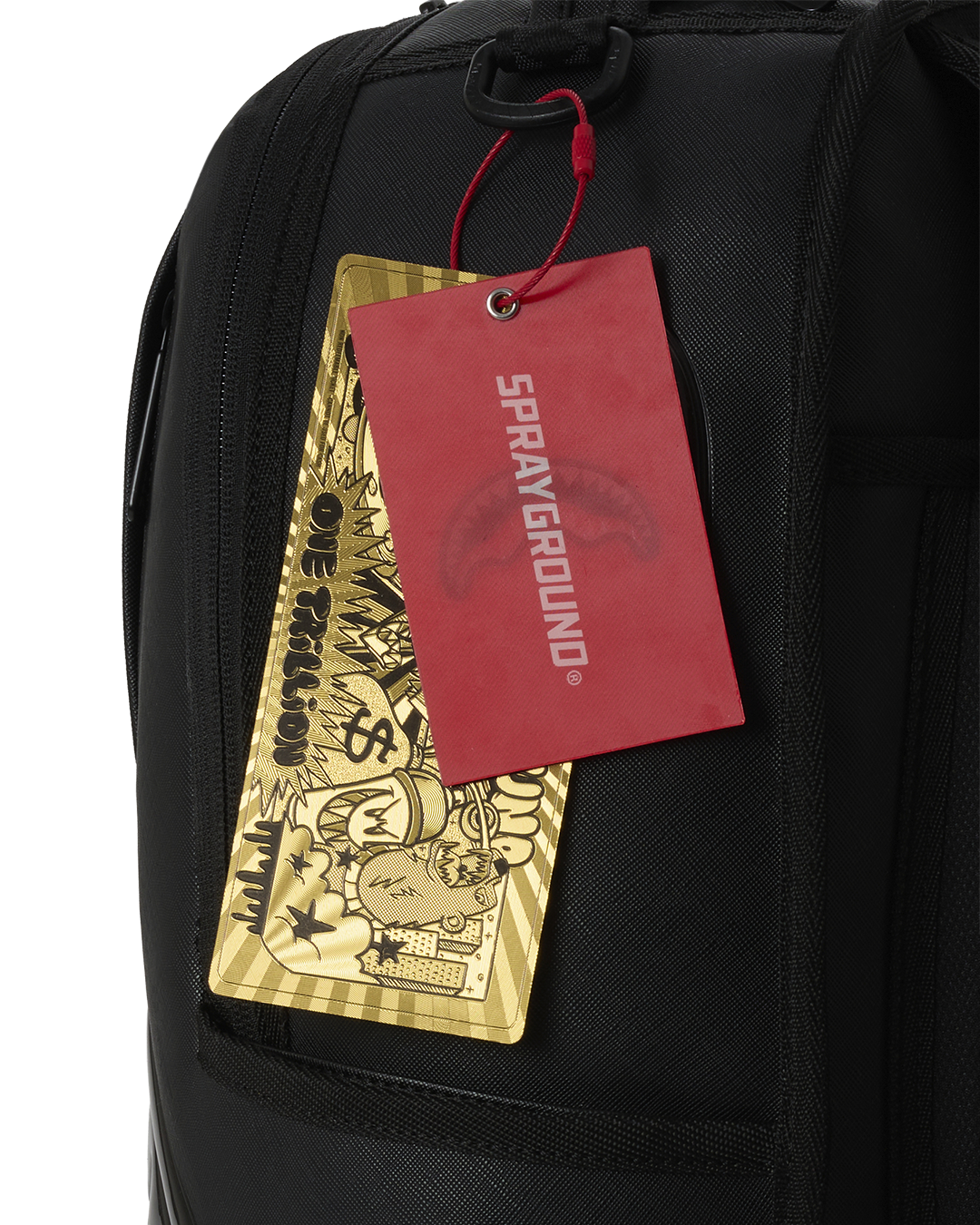 SPRAYGROUND GLOSSY BOSSY - BLK METALLIC BACKPACK