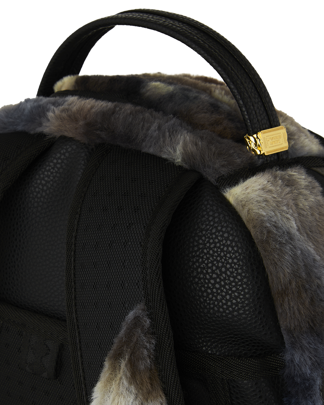 SPRAYGROUND FOUNDATION DAYS FUR COAT SHARK BACKPACK