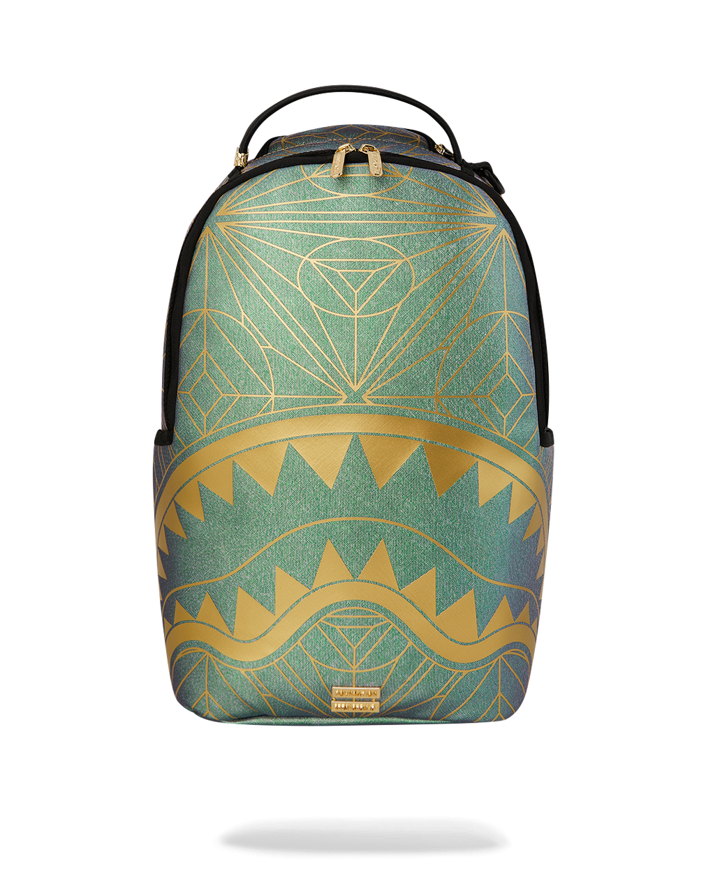 SPRAYGROUND FOUNDATION CRYSTAL IRIDESCENT SHARK BACKPACK