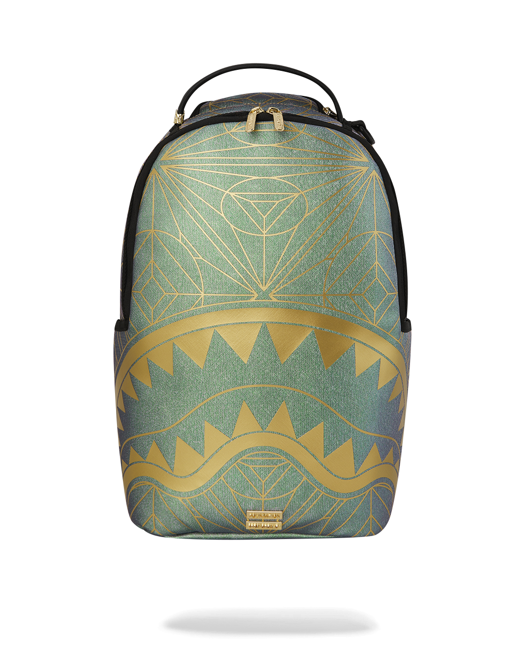 SPRAYGROUND FOUNDATION CRYSTAL IRIDESCENT SHARK BACKPACK