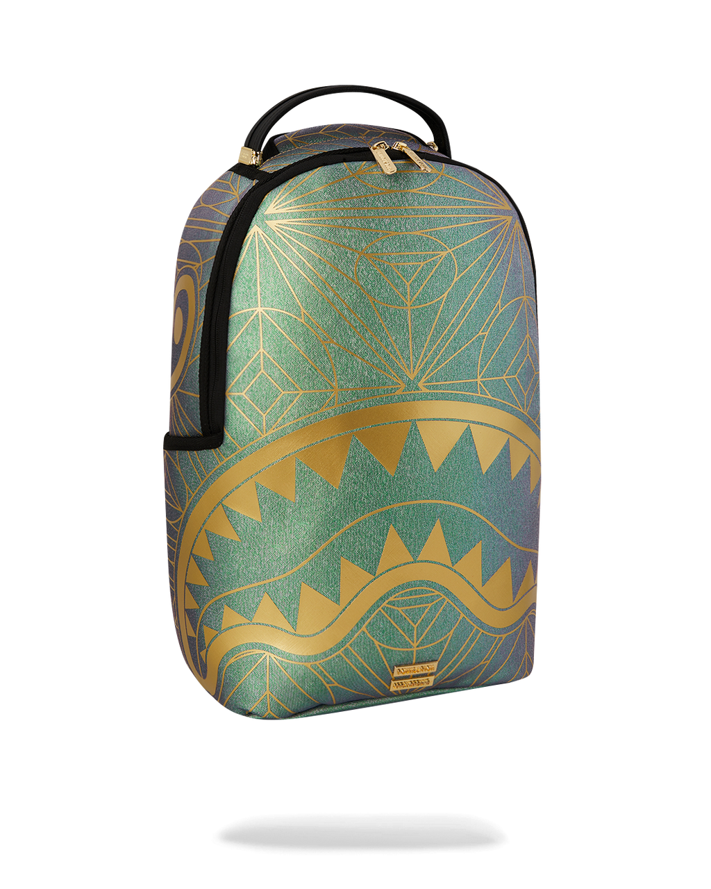 SPRAYGROUND FOUNDATION CRYSTAL IRIDESCENT SHARK BACKPACK