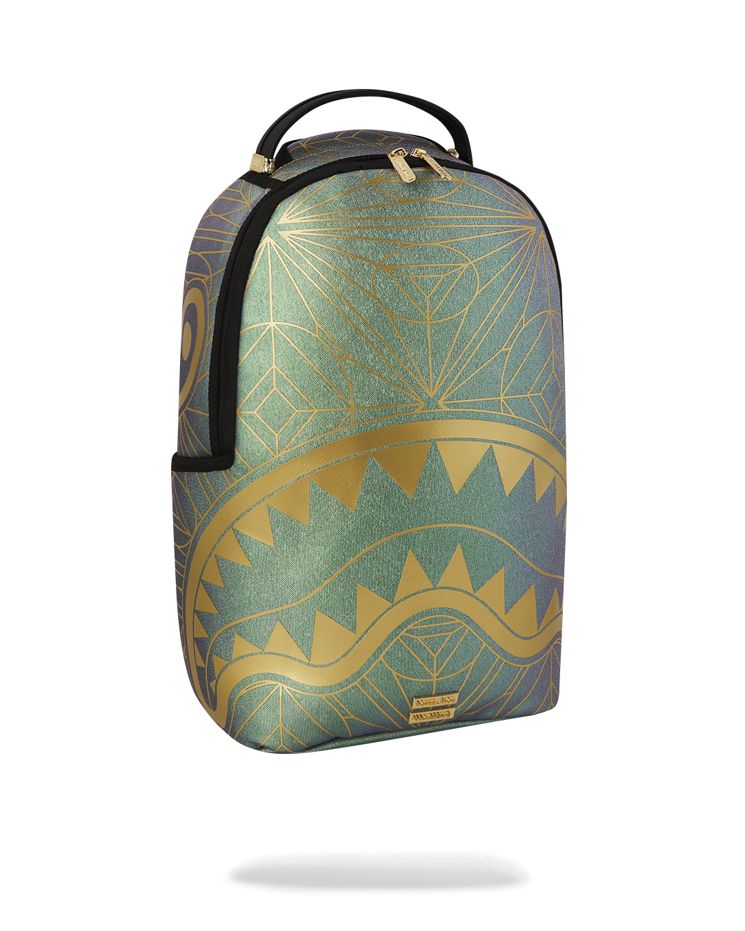 SPRAYGROUND FOUNDATION CRYSTAL IRIDESCENT SHARK BACKPACK