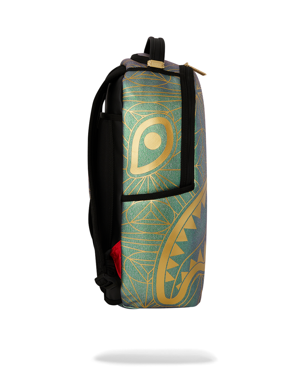 SPRAYGROUND FOUNDATION CRYSTAL IRIDESCENT SHARK BACKPACK