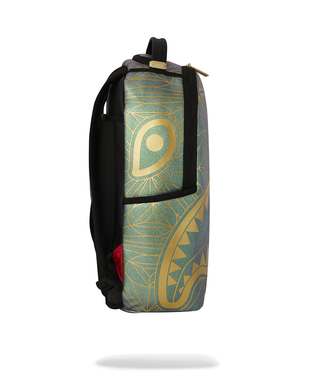 SPRAYGROUND FOUNDATION CRYSTAL IRIDESCENT SHARK BACKPACK