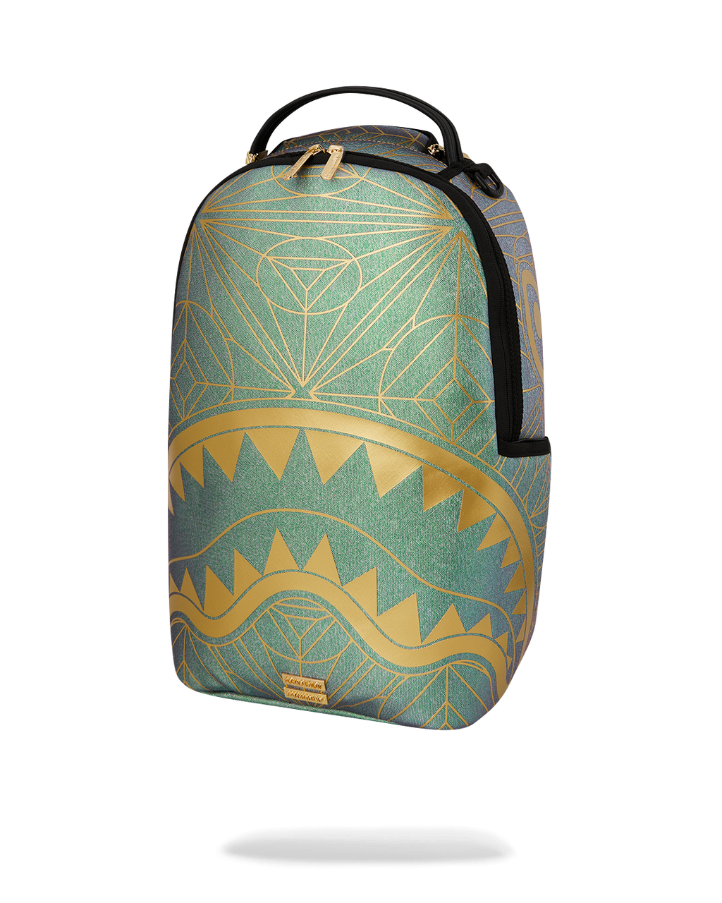 SPRAYGROUND FOUNDATION CRYSTAL IRIDESCENT SHARK BACKPACK