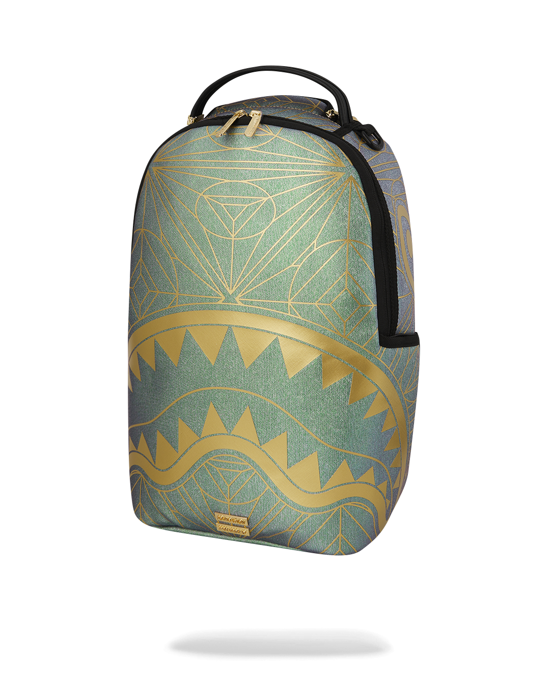 SPRAYGROUND FOUNDATION CRYSTAL IRIDESCENT SHARK BACKPACK