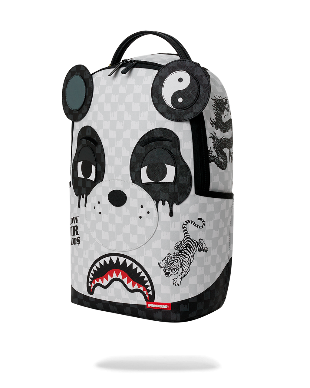 SPRAYGROUND PANDA PARTY SHARK BACKPACK