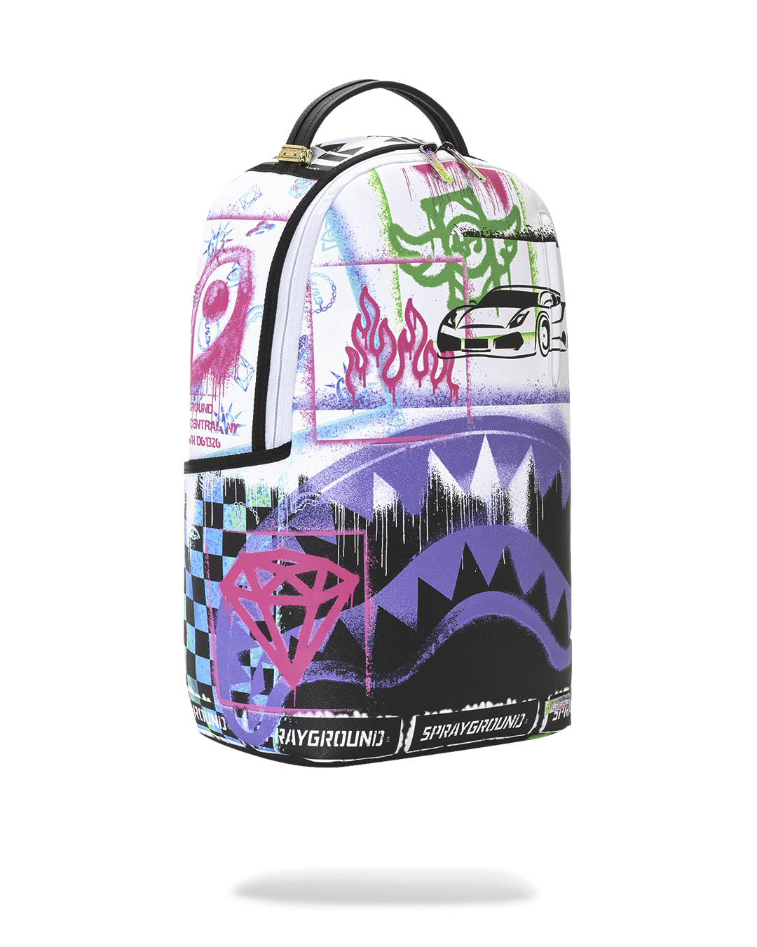 SPRAYGROUND STENCIL PENCIL CONTINENTAL BACKPACK
