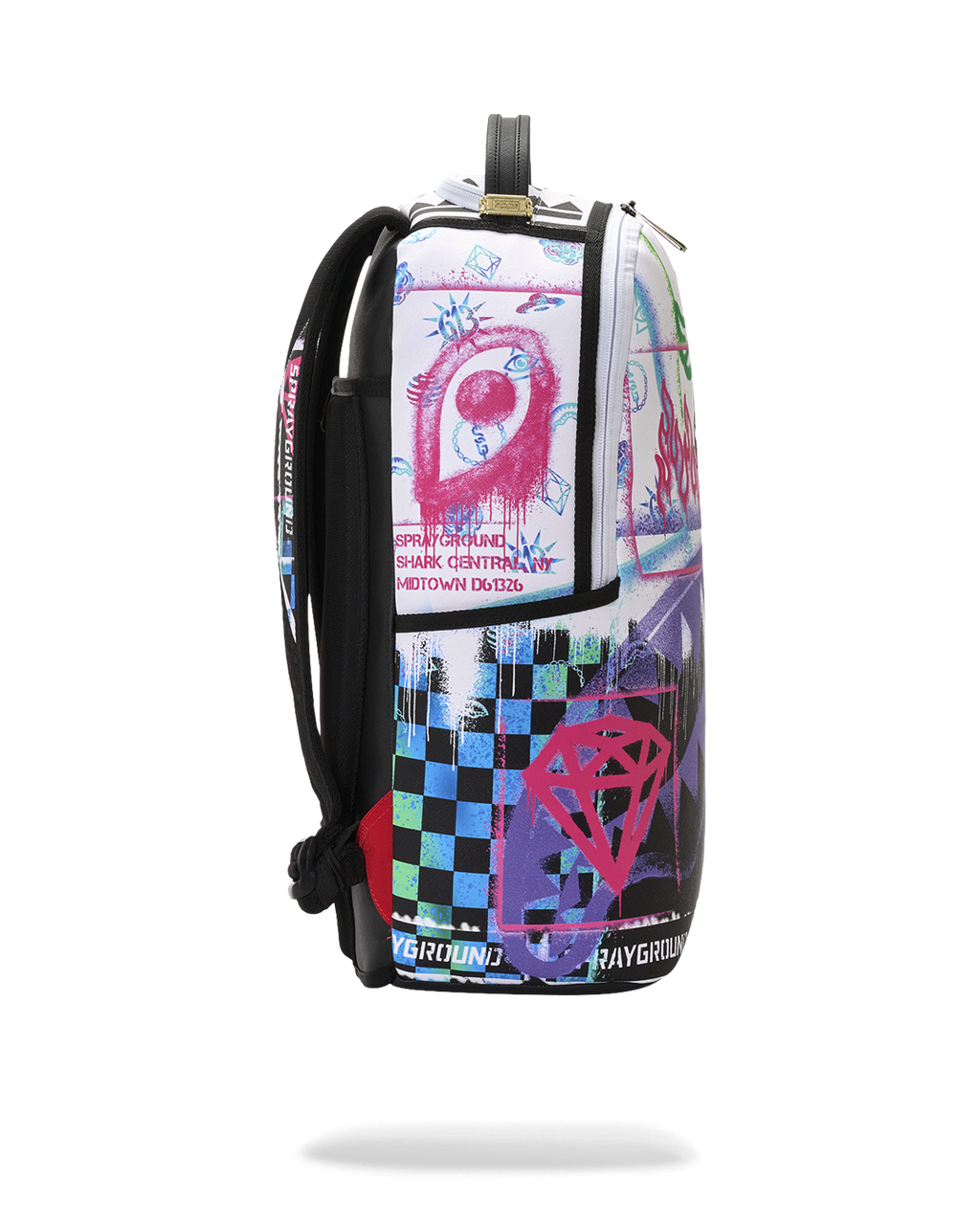 SPRAYGROUND STENCIL PENCIL CONTINENTAL BACKPACK