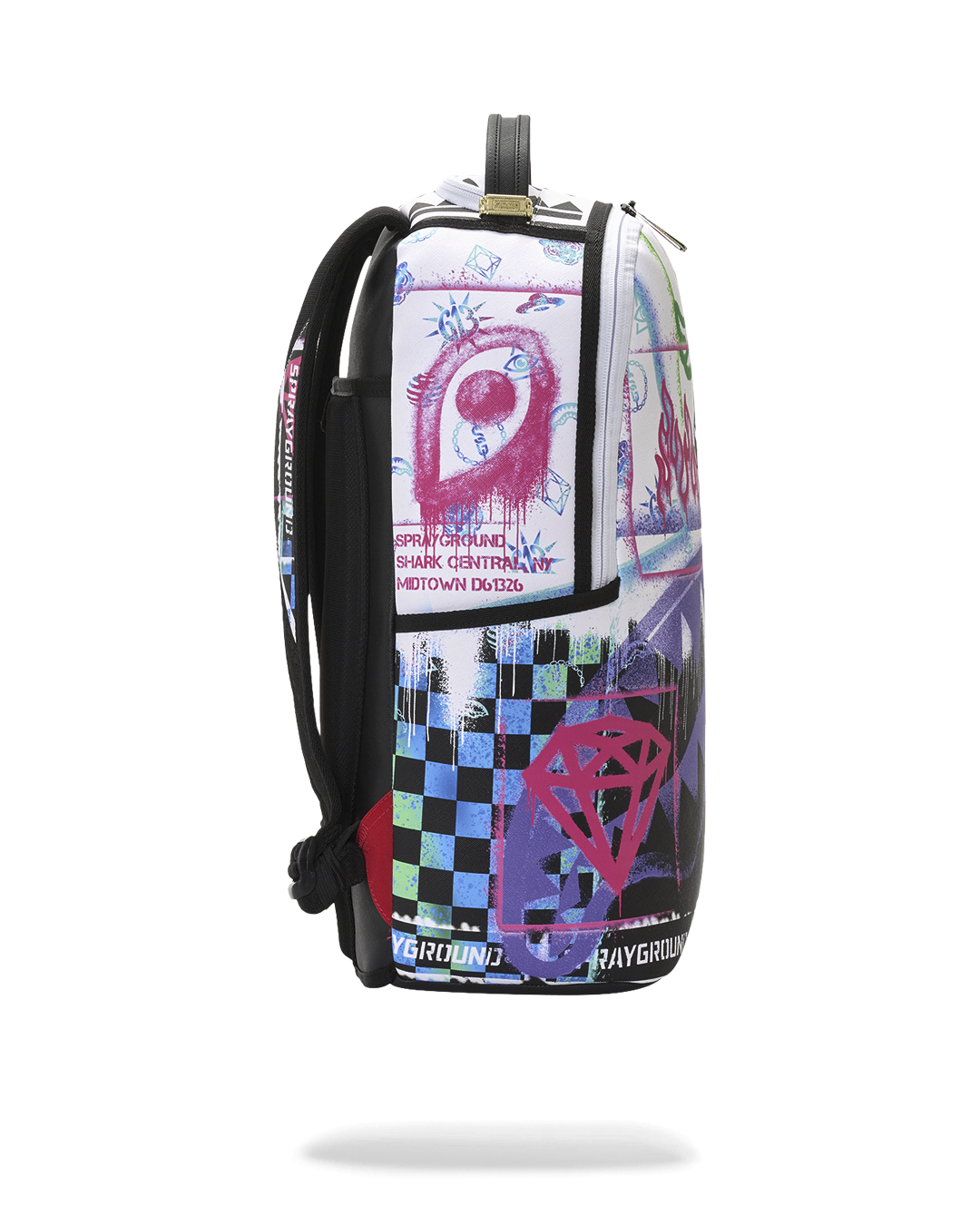SPRAYGROUND STENCIL PENCIL CONTINENTAL BACKPACK