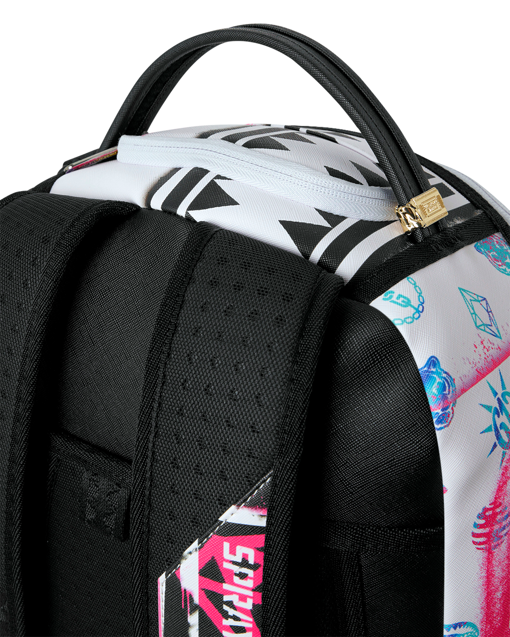 SPRAYGROUND STENCIL PENCIL CONTINENTAL BACKPACK