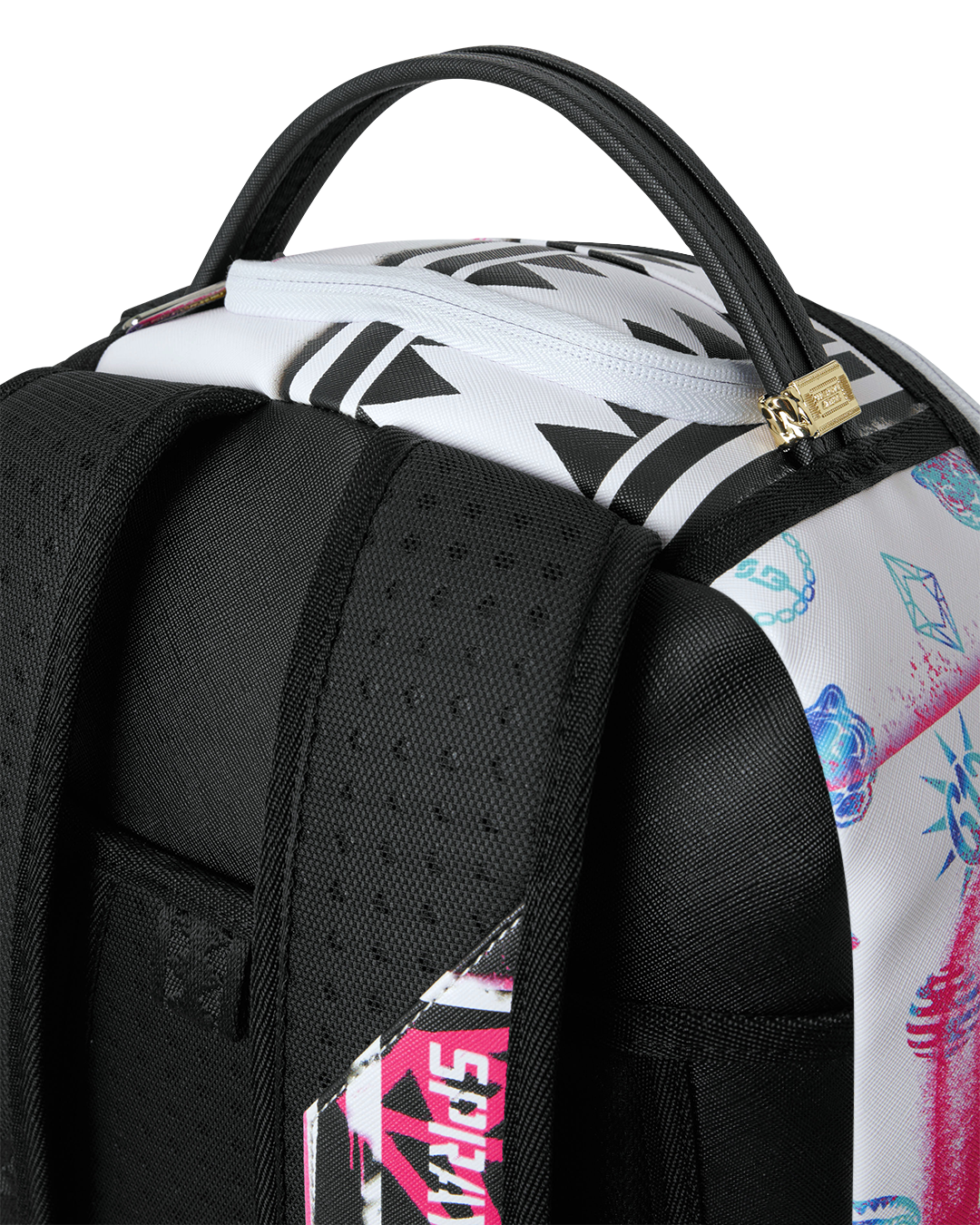 SPRAYGROUND STENCIL PENCIL CONTINENTAL BACKPACK