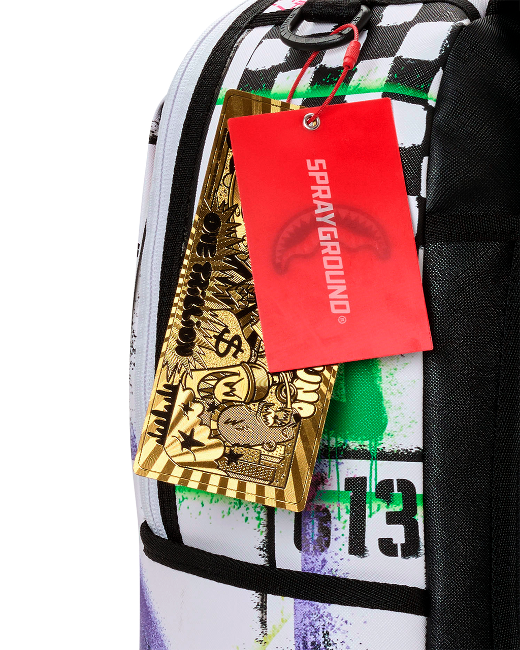 SPRAYGROUND STENCIL PENCIL CONTINENTAL BACKPACK