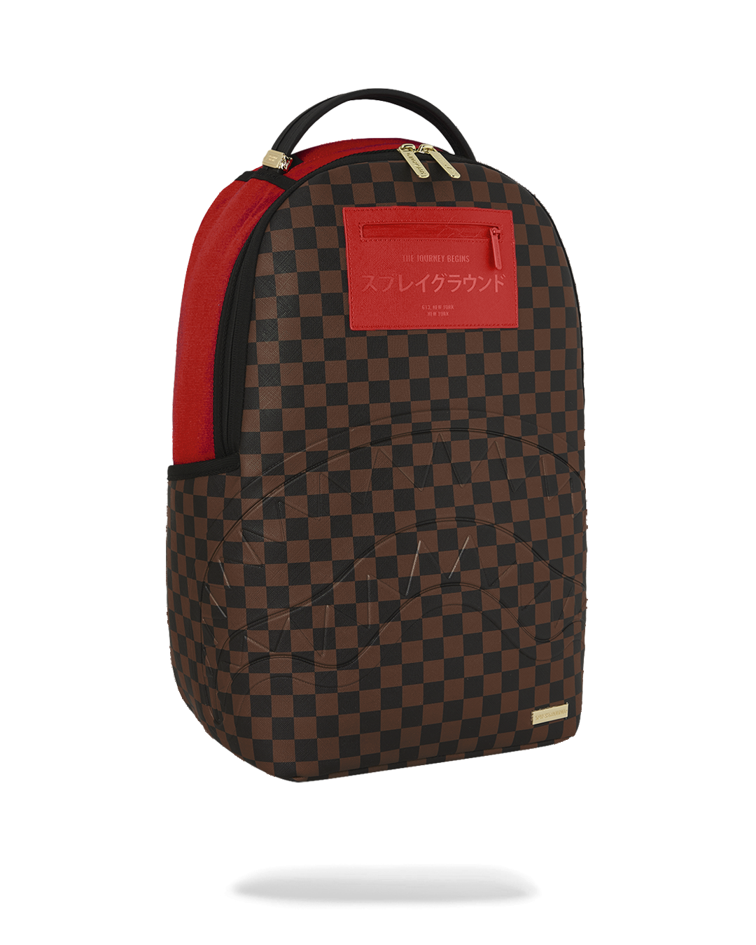 SPRAYGROUND KATANA CHECK BOSS BACKPACK