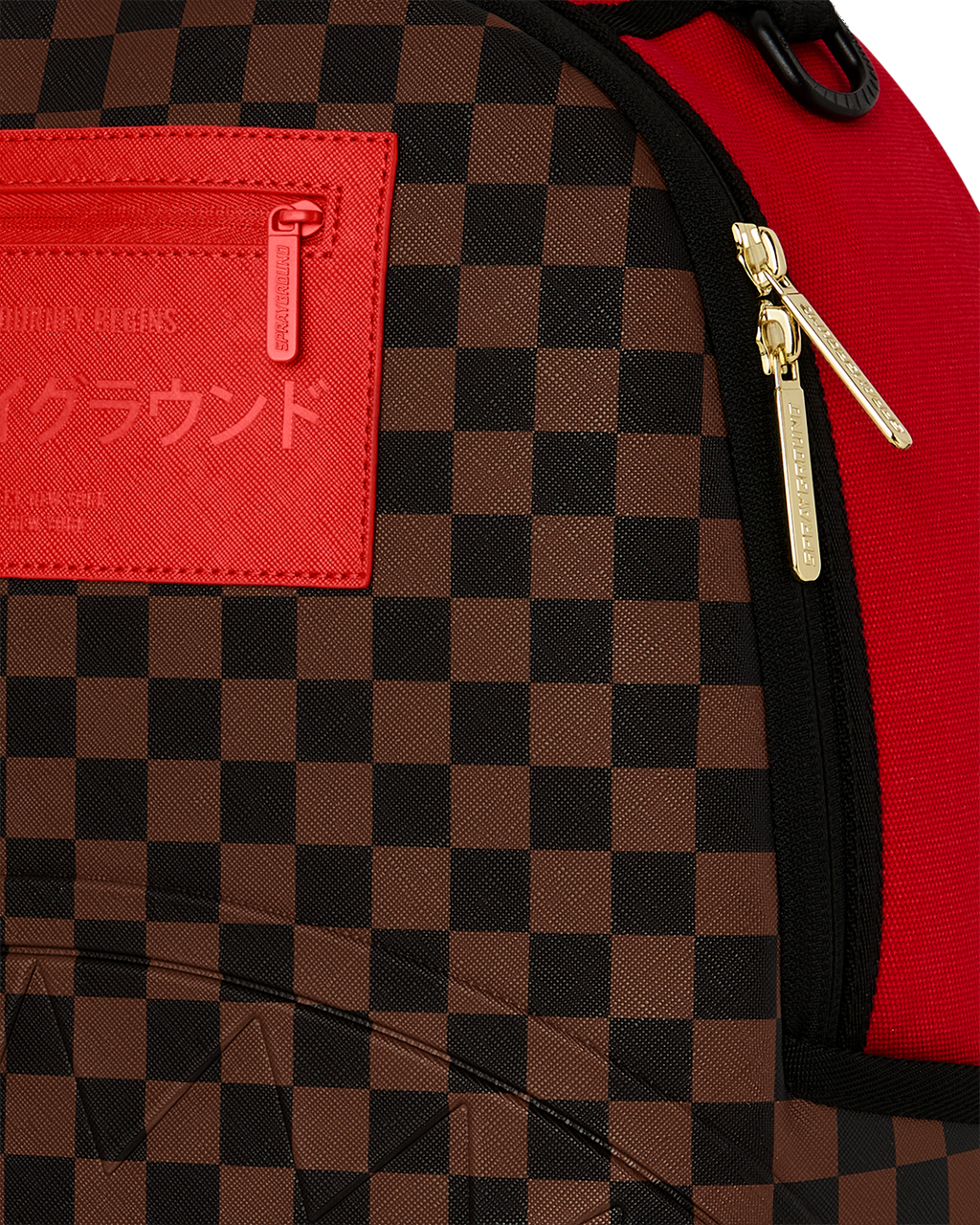 SPRAYGROUND KATANA CHECK BOSS BACKPACK