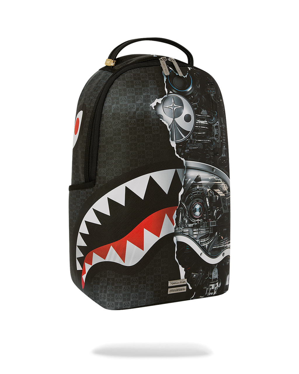 SPRAYGROUND FOUNDATION LADY DEMERZEL ROBOTIC SHARK BACKPACK