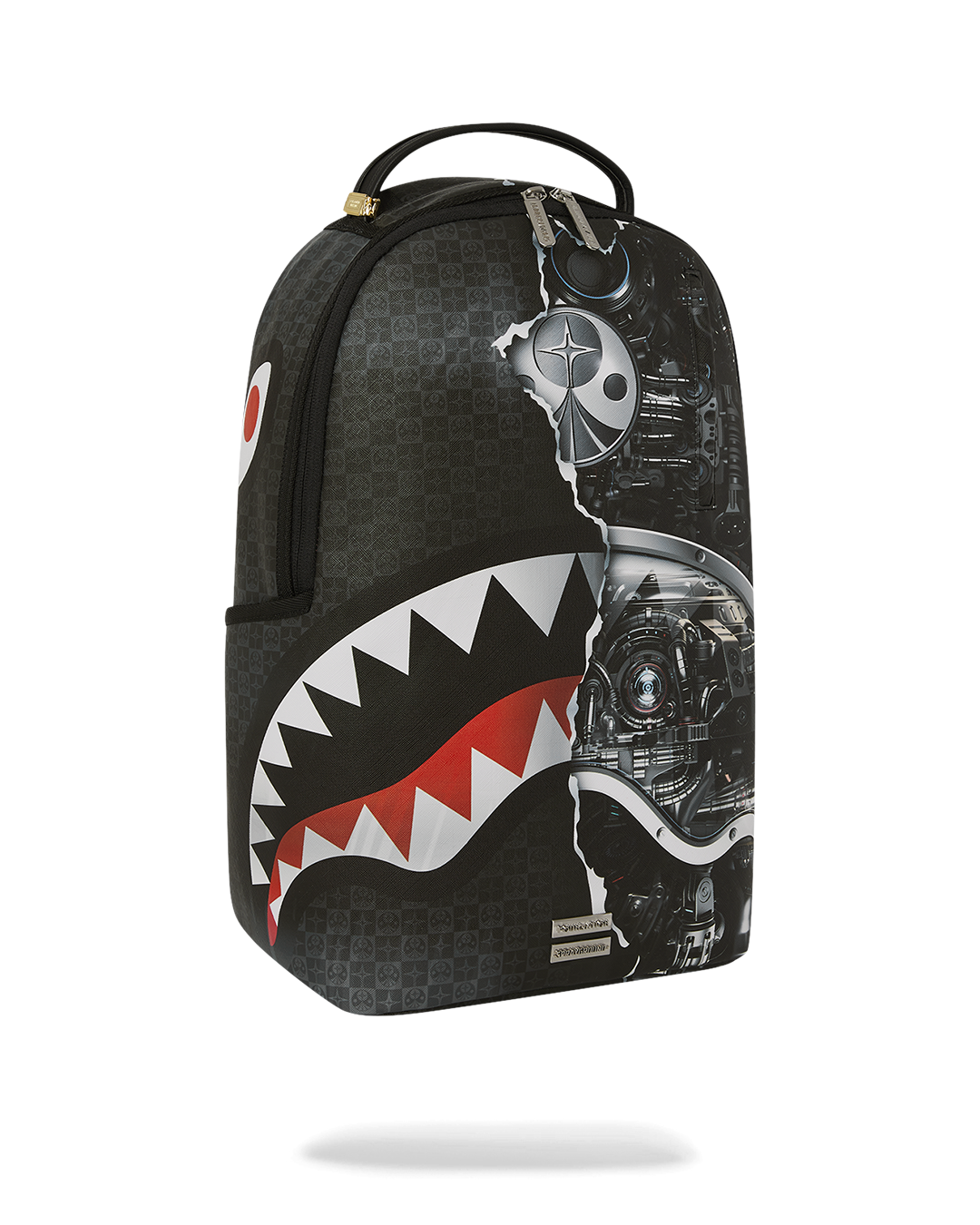 SPRAYGROUND FOUNDATION LADY DEMERZEL ROBOTIC SHARK BACKPACK