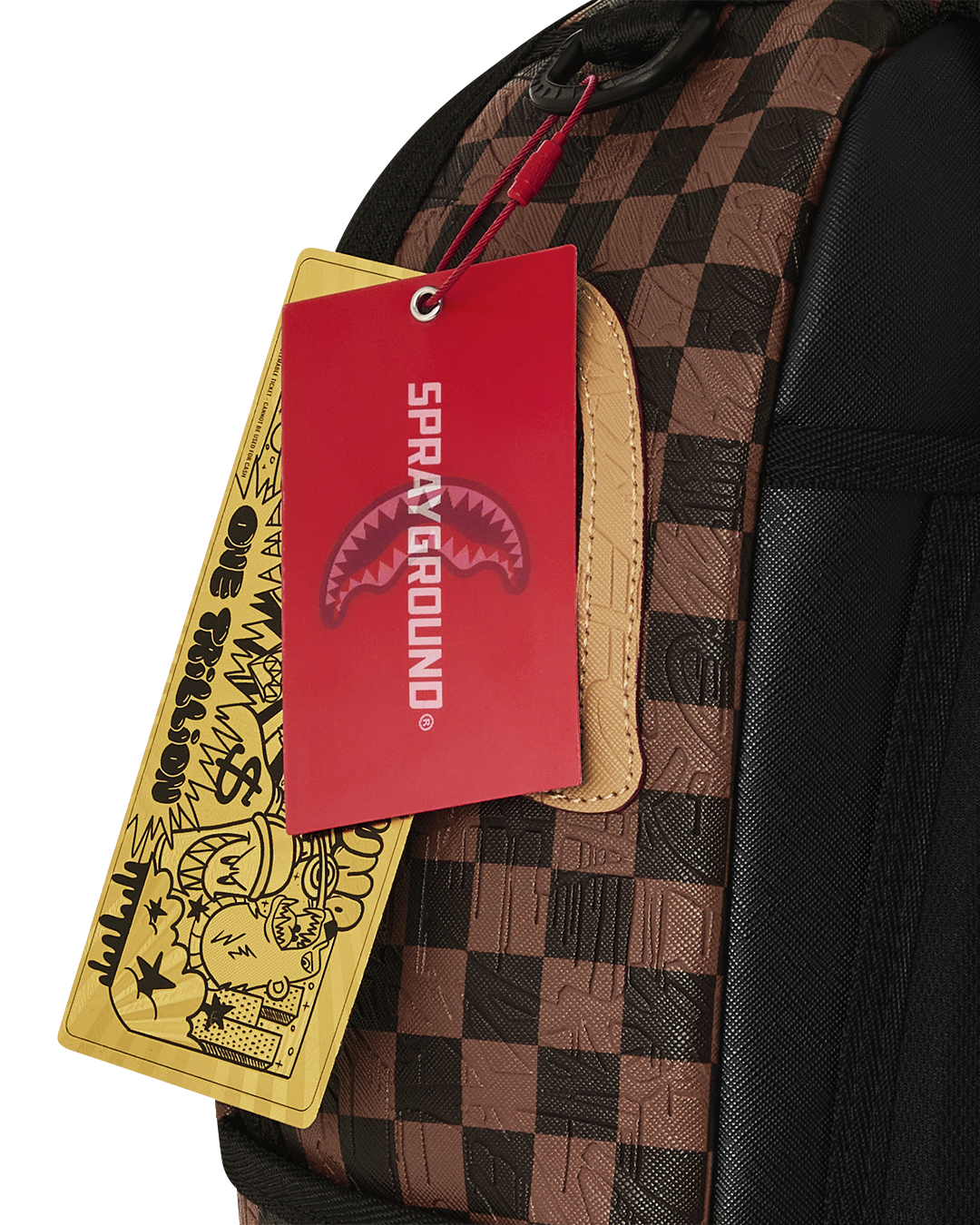SPRAYGROUND CHESS NOT CHECKERS BACKPACK