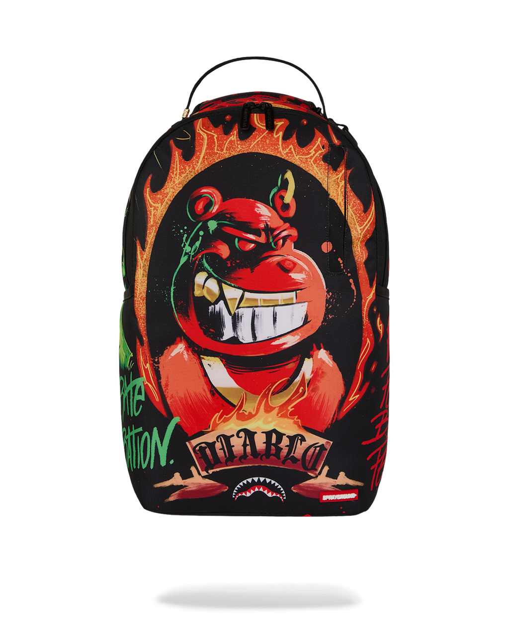 SPRAYGROUND DIABLO BILLION BURNIN BACKPACK