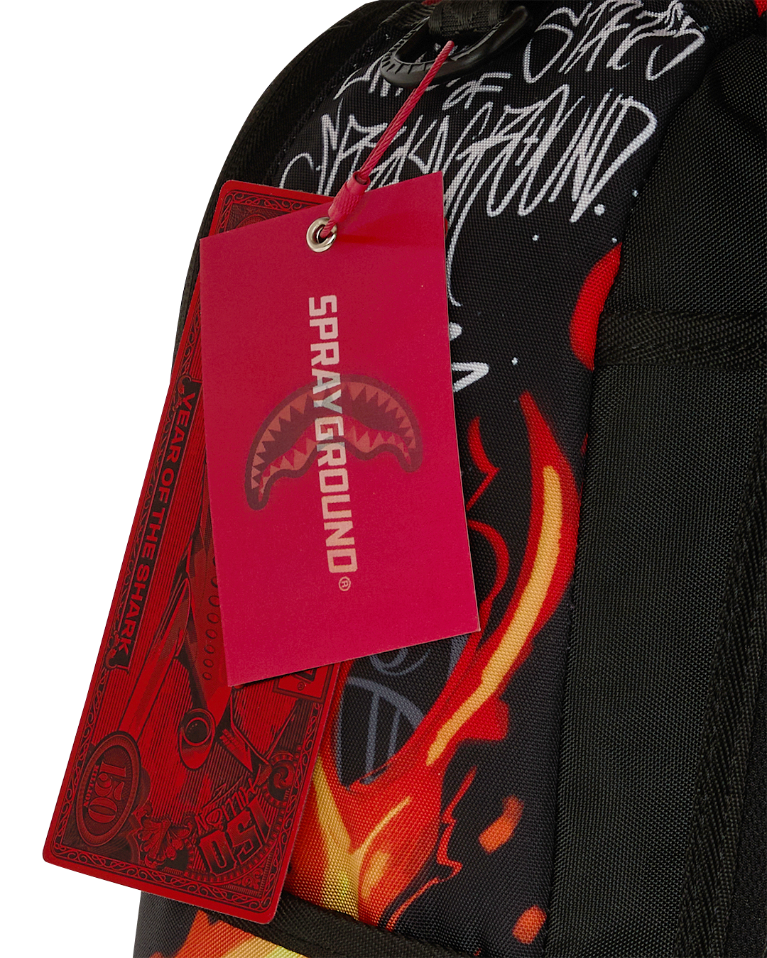SPRAYGROUND DIABLO BILLION BURNIN BACKPACK