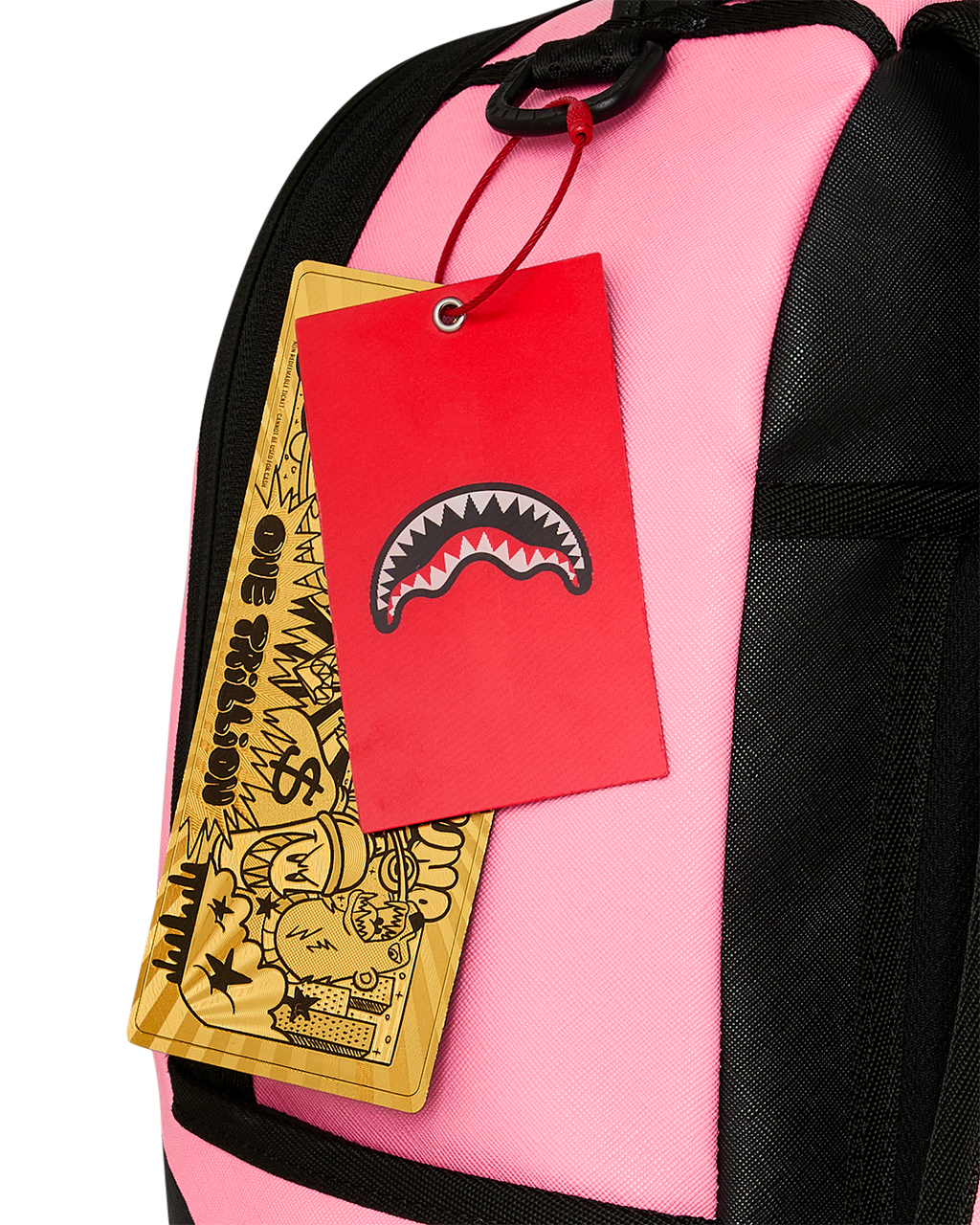 SPRAYGROUND SHARK CENTRAL BUBBLE SHARK (PINK) BACKPACK
