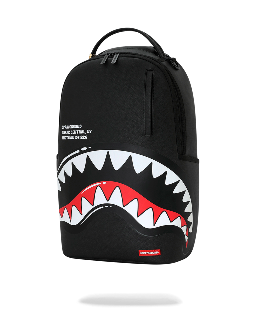 SPRAYGROUND SHARK CENTRAL BUBBLE SHARK (BLK) BACKPACK