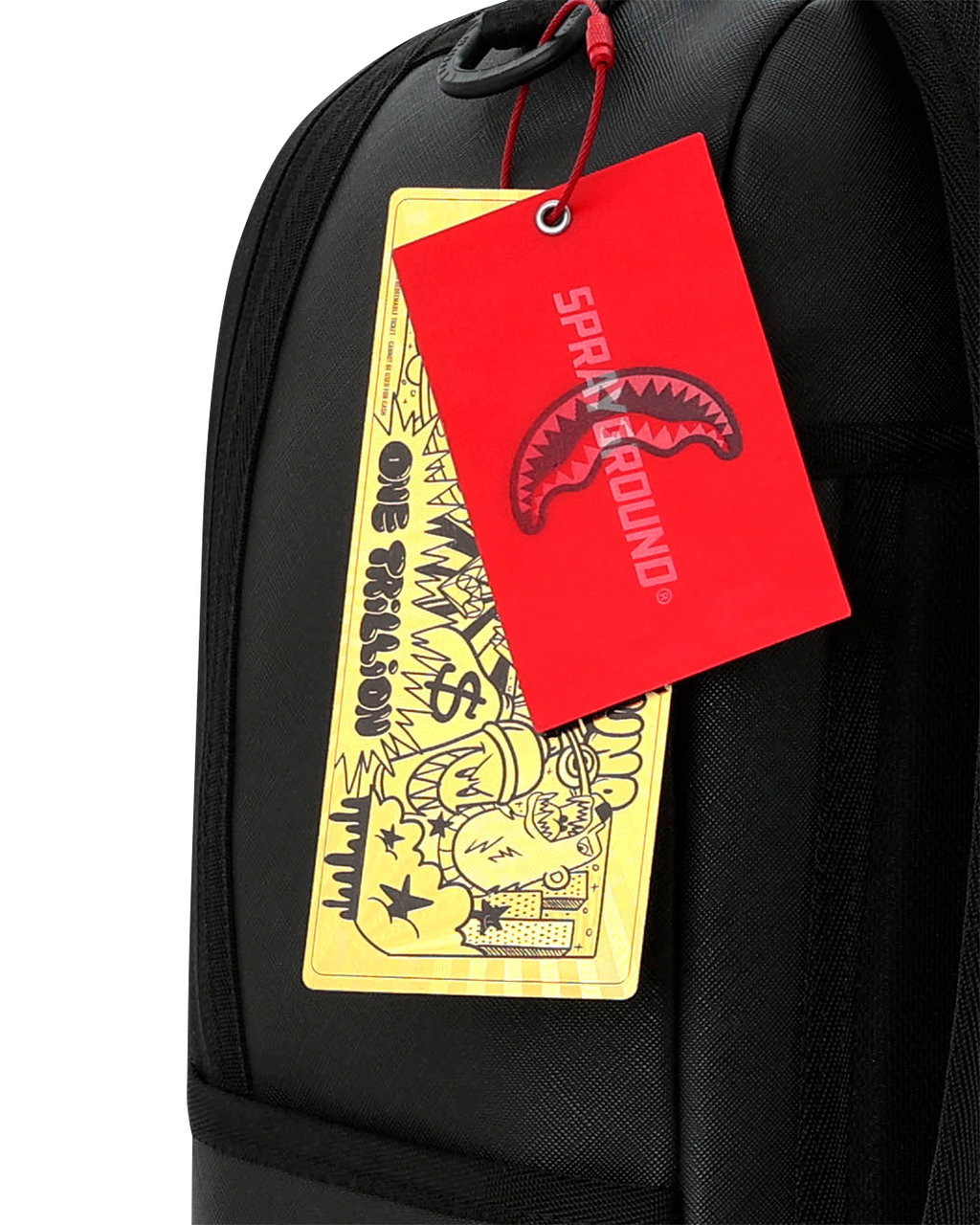 SPRAYGROUND SHARK CENTRAL BUBBLE SHARK (BLK) BACKPACK