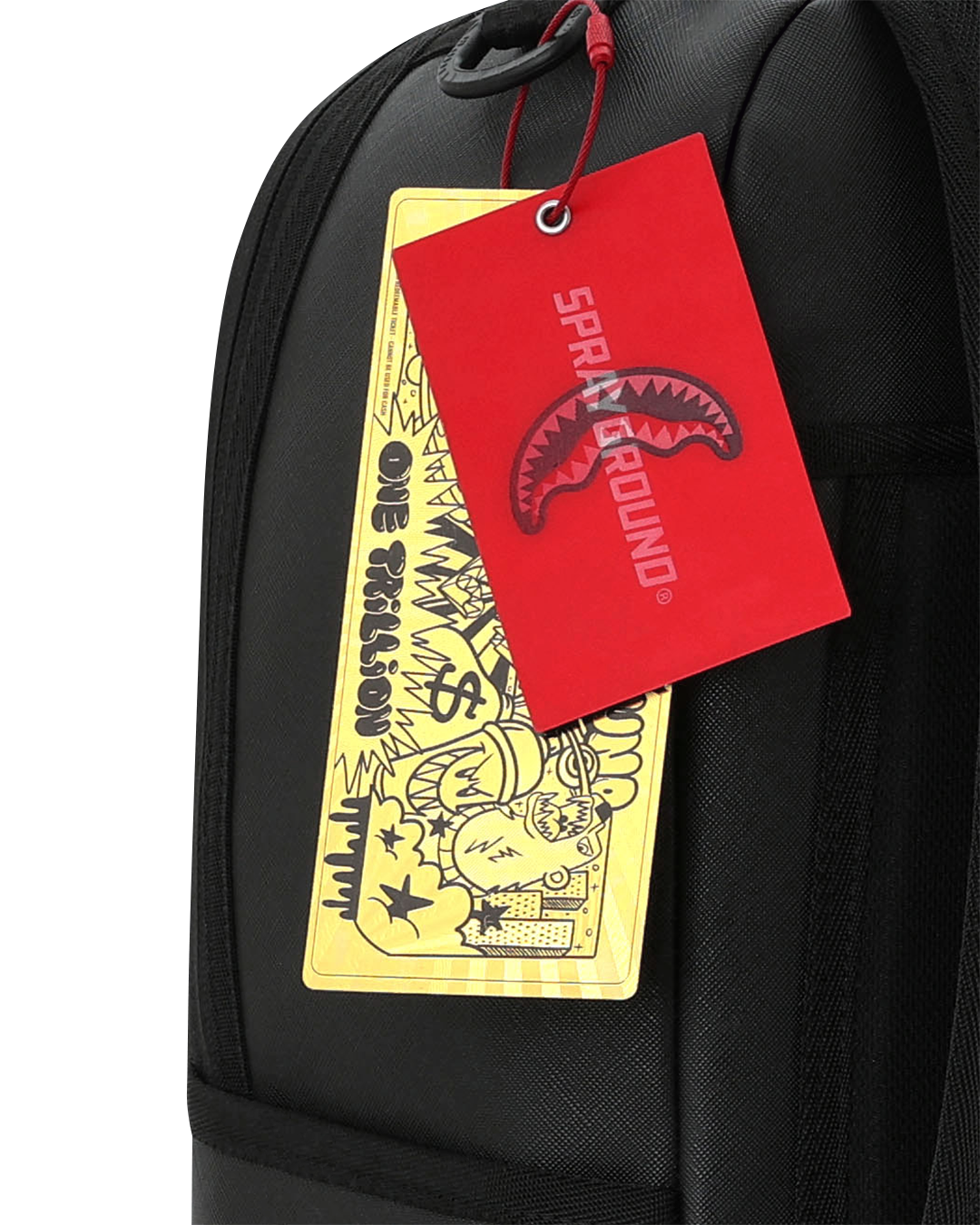 SPRAYGROUND SHARK CENTRAL BUBBLE SHARK (BLK) BACKPACK