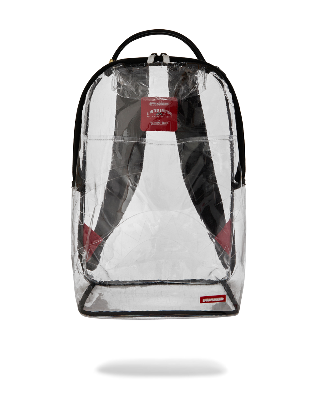 SPRAYGROUND FULLY CLEAR EMBOSSED BOSS BACKPACK