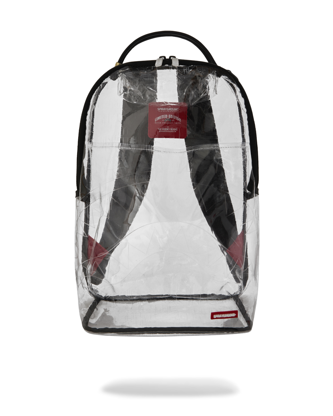SPRAYGROUND FULLY CLEAR EMBOSSED BOSS BACKPACK