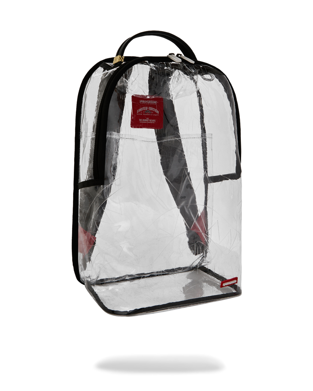 SPRAYGROUND FULLY CLEAR EMBOSSED BOSS BACKPACK