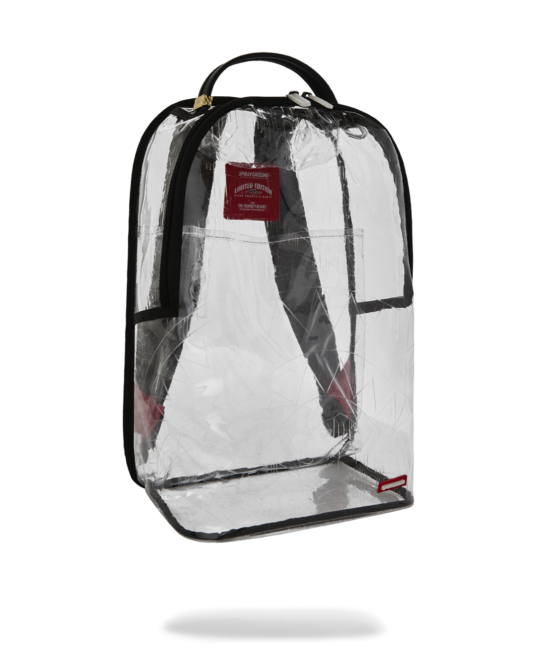 SPRAYGROUND FULLY CLEAR EMBOSSED BOSS BACKPACK