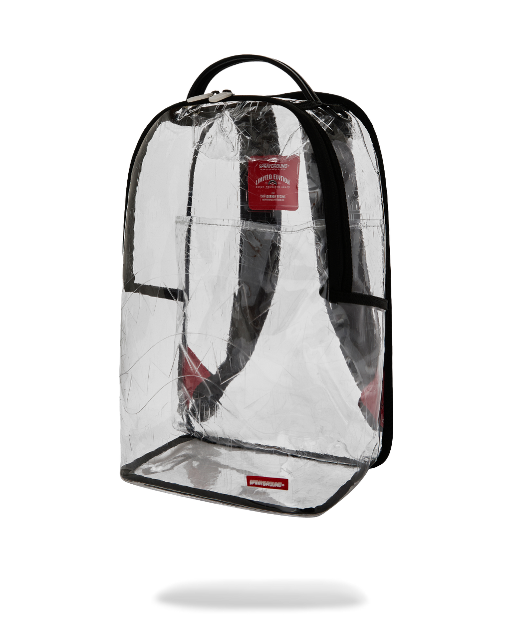 SPRAYGROUND FULLY CLEAR EMBOSSED BOSS BACKPACK