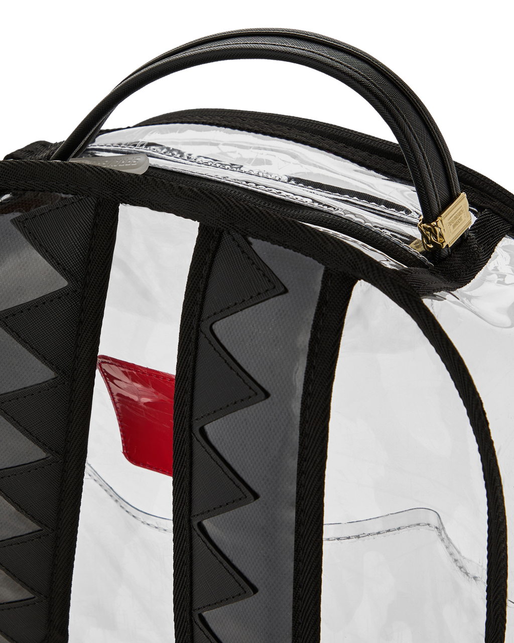 SPRAYGROUND FULLY CLEAR EMBOSSED BOSS BACKPACK