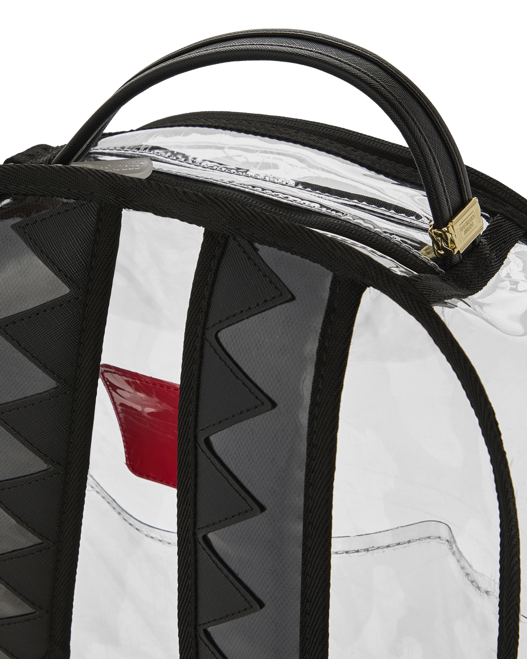 SPRAYGROUND FULLY CLEAR EMBOSSED BOSS BACKPACK