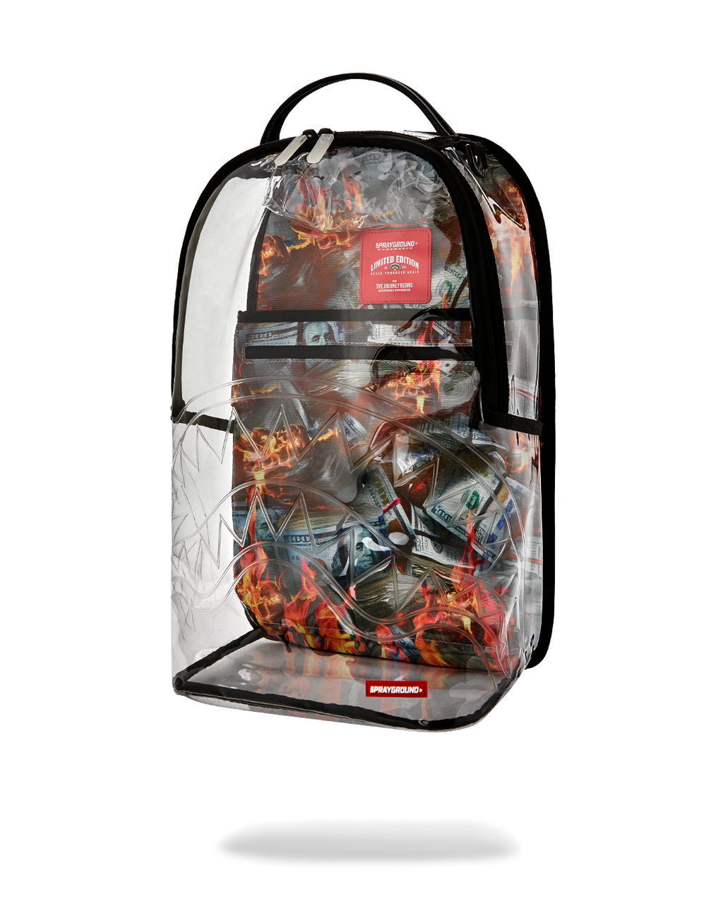 SPRAYGROUND STAY UP - CLEAR BACKPACK