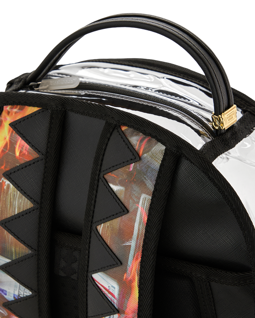 SPRAYGROUND STAY UP - CLEAR BACKPACK