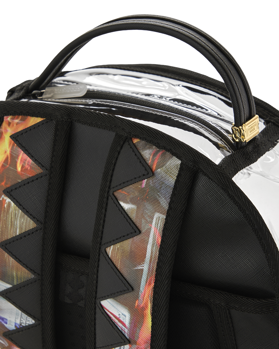 SPRAYGROUND STAY UP - CLEAR BACKPACK