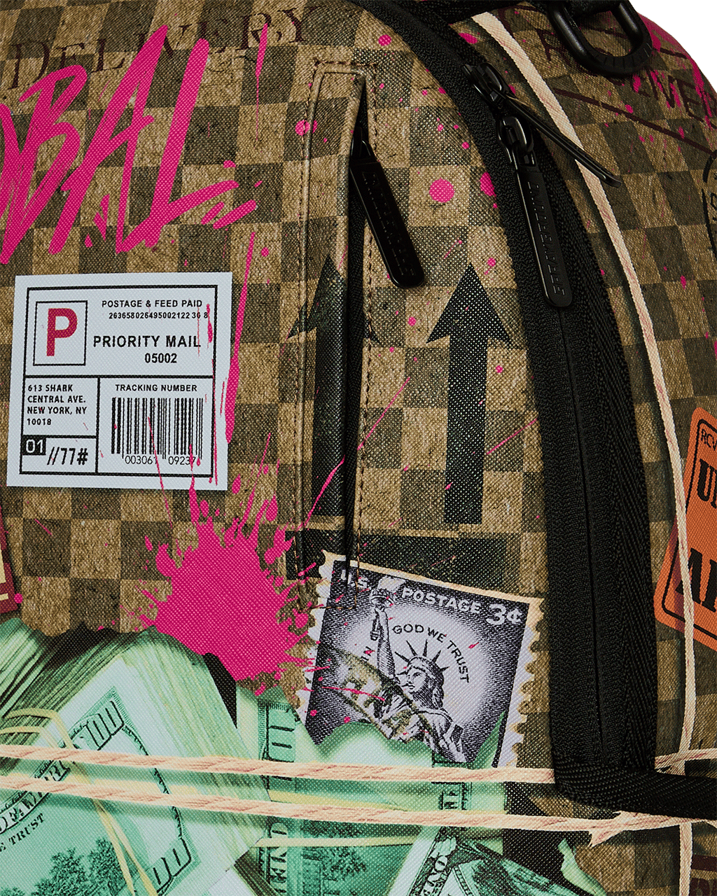 SPRAYGROUND OVERNIGHT CASH STASH BACKPACK