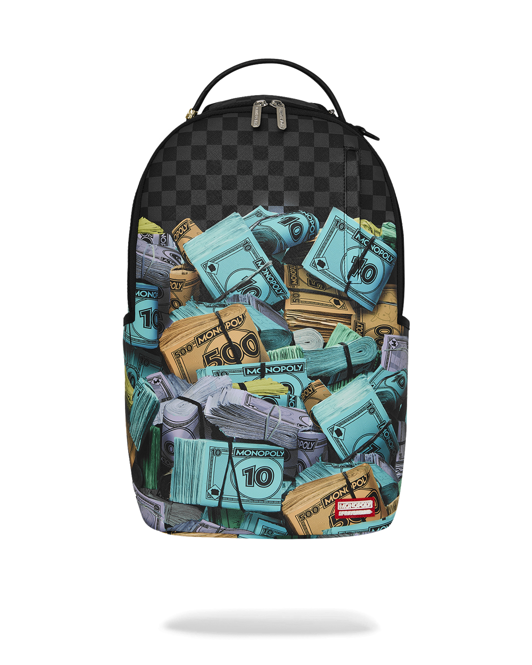 SPRAYGROUND MONOPOLY STACK UP BACKPACK