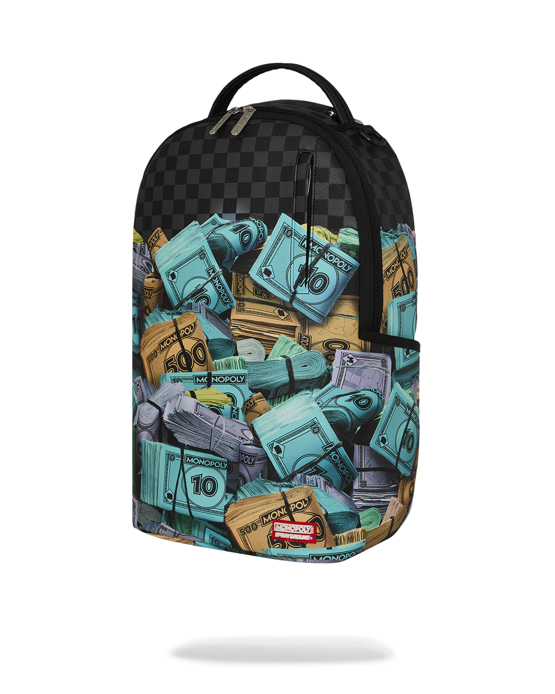 SPRAYGROUND MONOPOLY STACK UP BACKPACK