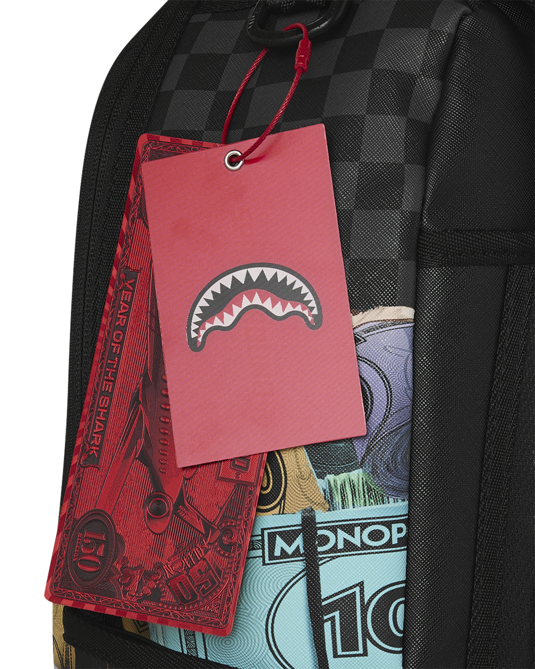 SPRAYGROUND MONOPOLY STACK UP BACKPACK