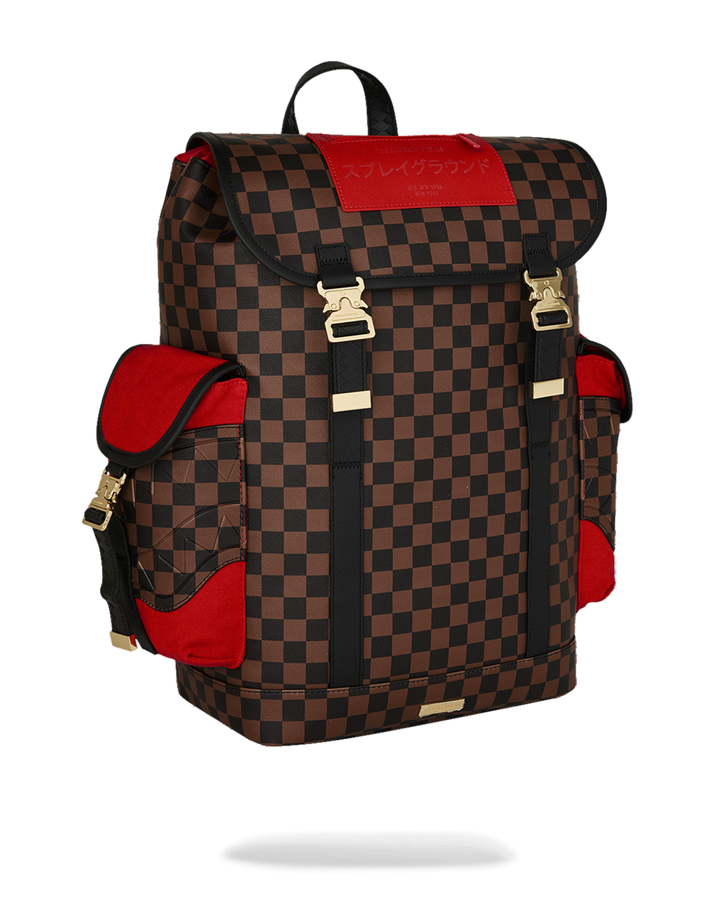 SPRAYGROUND KATANA CHECK BOSS MONTE CARLO BACKPACK