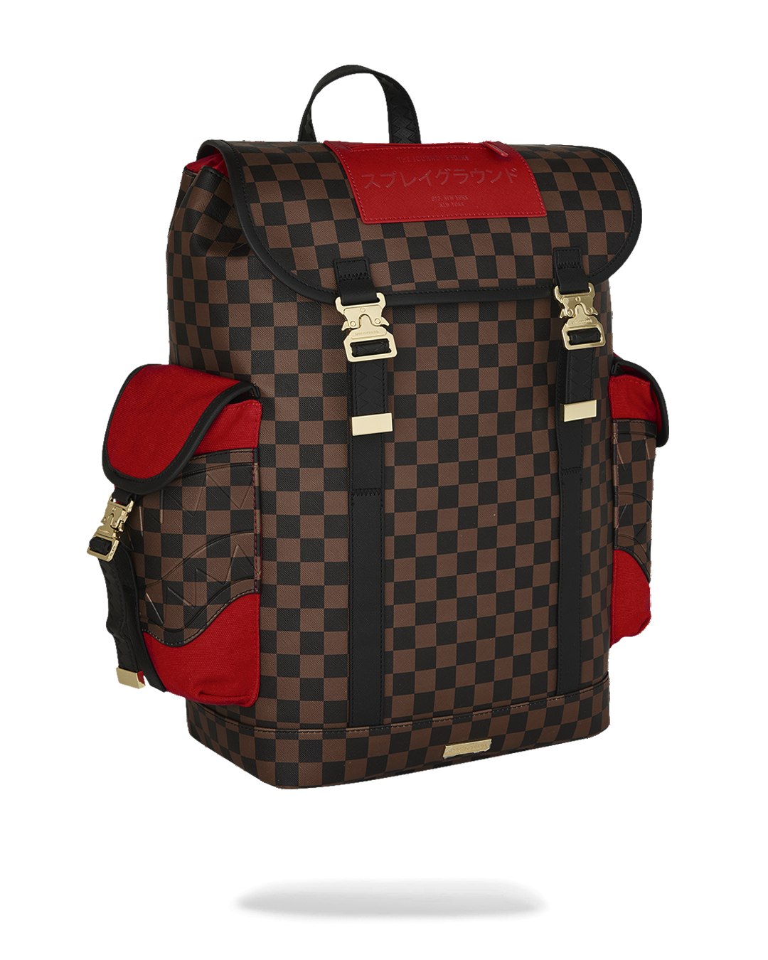 SPRAYGROUND KATANA CHECK BOSS MONTE CARLO BACKPACK