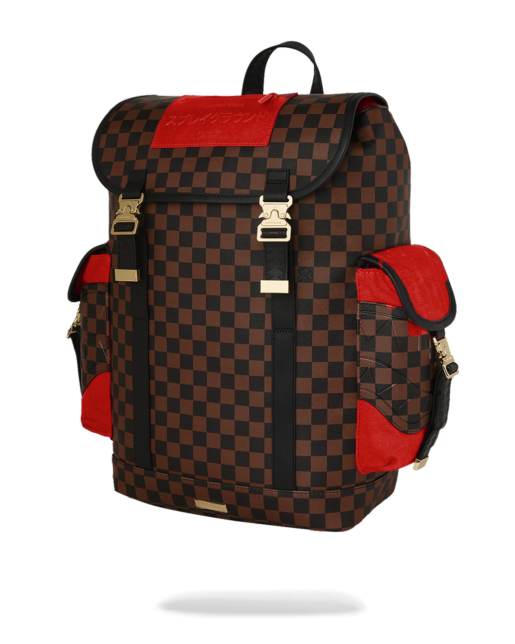 SPRAYGROUND KATANA CHECK BOSS MONTE CARLO BACKPACK