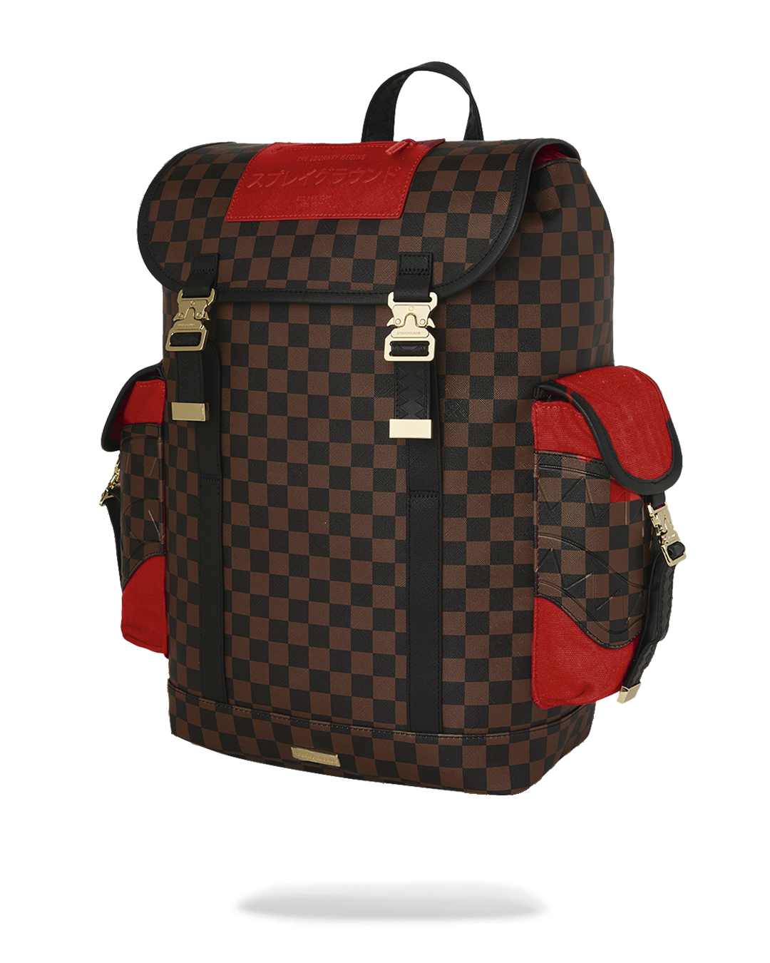 SPRAYGROUND KATANA CHECK BOSS MONTE CARLO BACKPACK