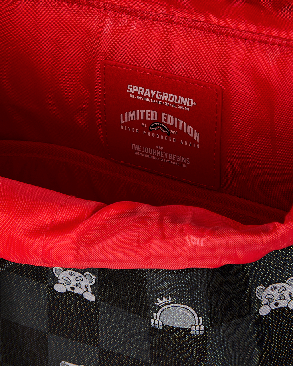 SPRAYGROUND SHARK MOB HIDEOUT MONTE CARLO BACKPACK