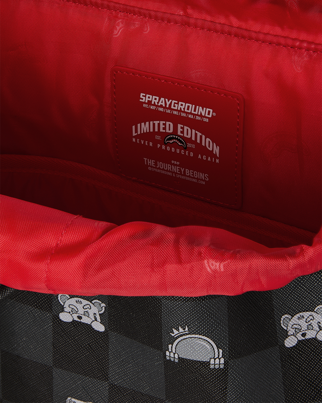 SPRAYGROUND SHARK MOB HIDEOUT MONTE CARLO BACKPACK